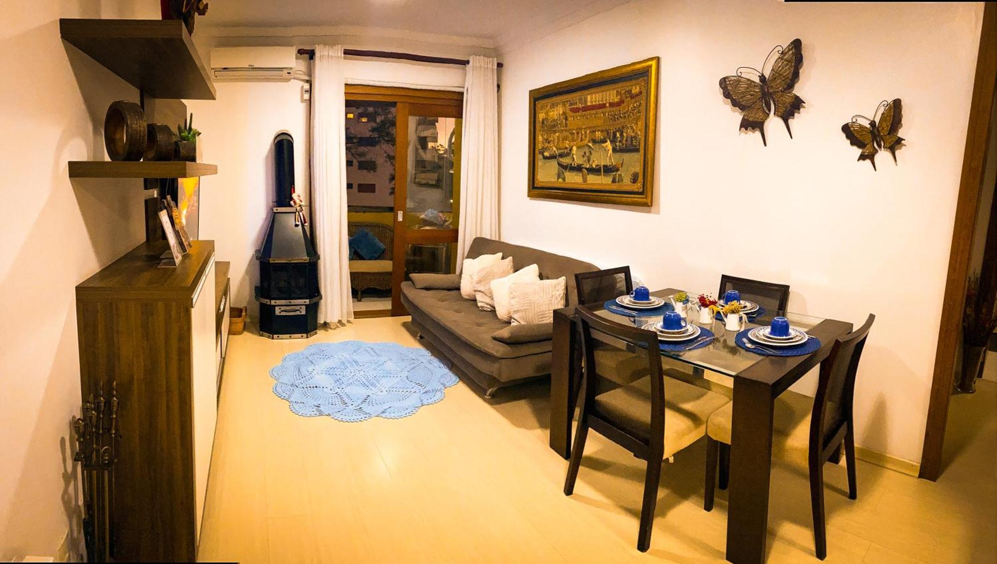 Apartamento Luxuoso No Cond Vista Do Quilombo A 50 Metros Do Hard Rock Cafe Gramado Luaran gambar